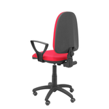 Silla de oficina Piqueras y Crespo Ayna Bali - Brazos fijos - Ref. fabricante 04CPBALI100BGOLFRP - Rojo
