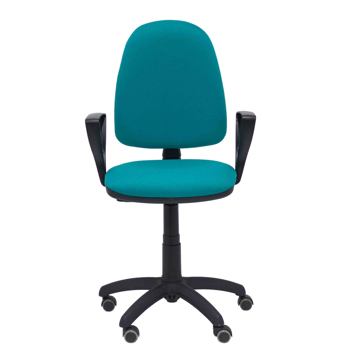 Silla de oficina Piqueras y Crespo Ayna Bali - Brazos fijos - Ref. fabricante 04CPBALI100BGOLFRP - Turquesa