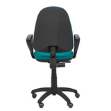 Silla de oficina Piqueras y Crespo Ayna Bali - Brazos fijos - Ref. fabricante 04CPBALI100BGOLFRP - Turquesa