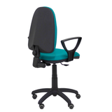 Silla de oficina Piqueras y Crespo Ayna Bali - Brazos fijos - Ref. fabricante 04CPBALI100BGOLFRP - Turquesa