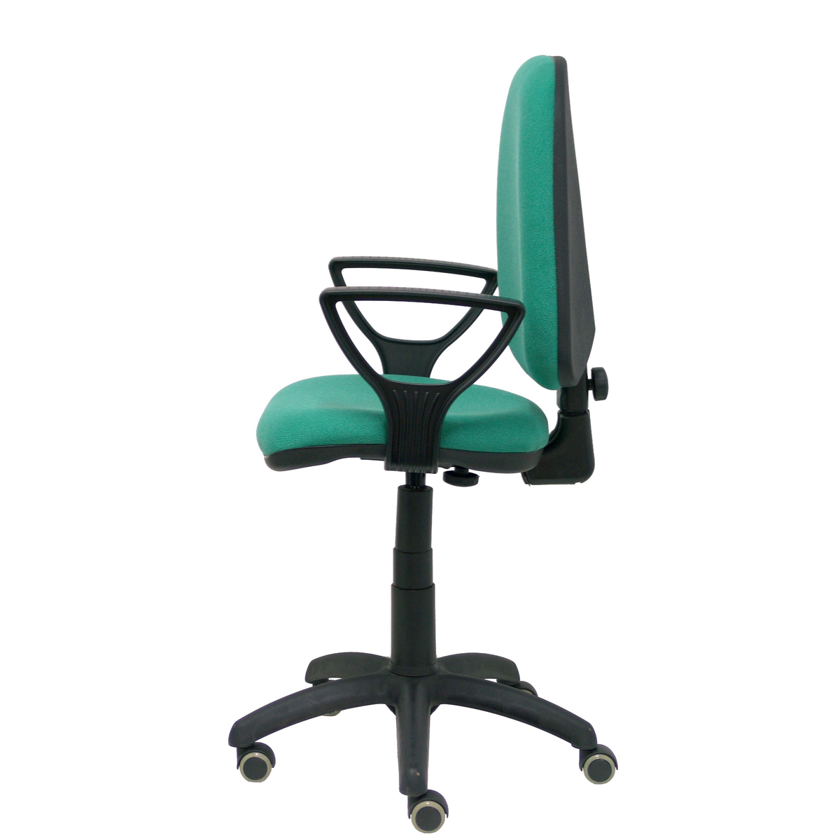 Silla de oficina Piqueras y Crespo Ayna Bali - Brazos fijos - Ref. fabricante 04CPBALI100BGOLFRP - Verde Esmeralda