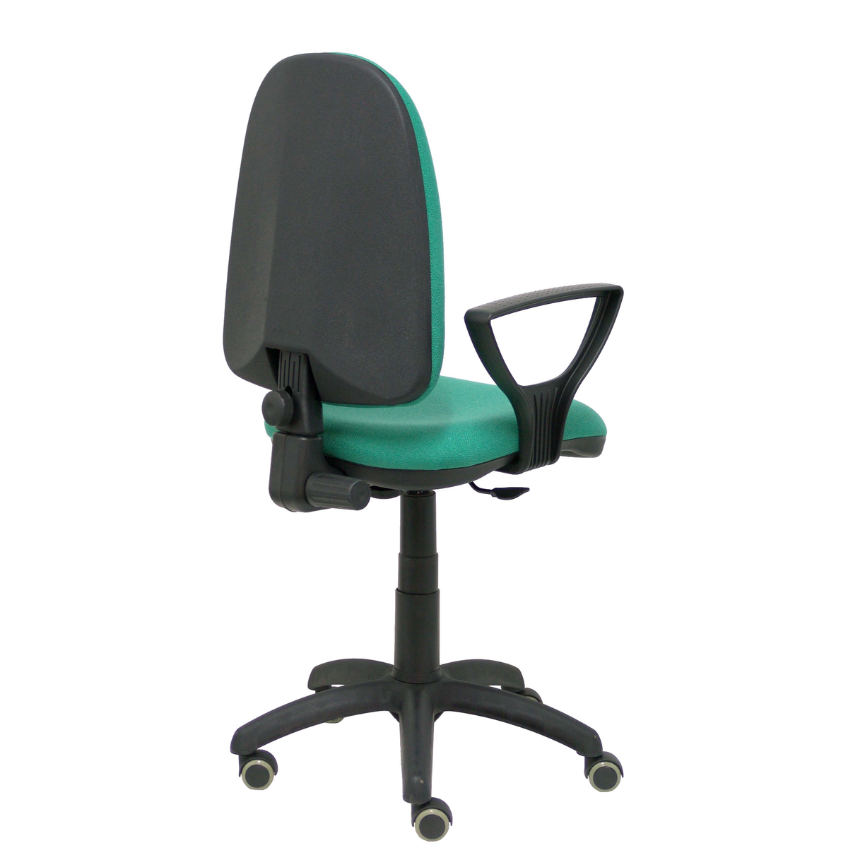 Silla de oficina Piqueras y Crespo Ayna Bali - Brazos fijos - Ref. fabricante 04CPBALI100BGOLFRP - Verde Esmeralda