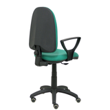 Silla de oficina Piqueras y Crespo Ayna Bali - Brazos fijos - Ref. fabricante 04CPBALI100BGOLFRP - Verde Esmeralda