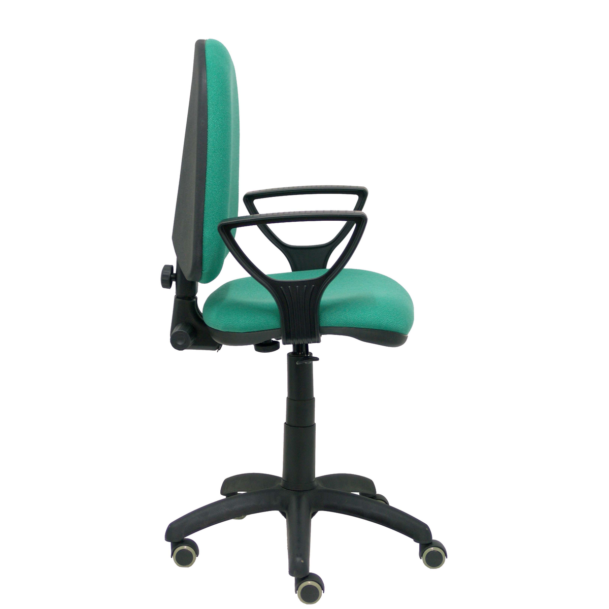 Silla de oficina Piqueras y Crespo Ayna Bali - Brazos fijos - Ref. fabricante 04CPBALI100BGOLFRP - Verde Esmeralda