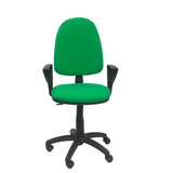 Silla de oficina Piqueras y Crespo Ayna Bali - Brazos fijos - Ref. fabricante 04CPBALI15BGOLF - Verde