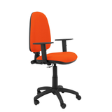 Silla de oficina Piqueras y Crespo Ayna Bali - Brazos - Ref. fabricante 04CPBALI100B10 - Naranja Oscuro