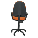 Silla de oficina Piqueras y Crespo Ayna Bali - Brazos fijos - Ref. fabricante 04CPBALI308BGOLF - Naranja