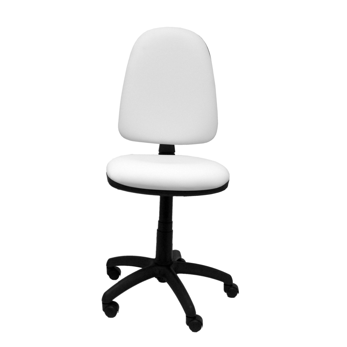 Silla de oficina Piqueras y Crespo Ayna Similpiel - Ref. fabricante 04CPSP220 - Blanco