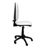 Silla de oficina Piqueras y Crespo Ayna Similpiel - Ref. fabricante 04CPSP220 - Blanco