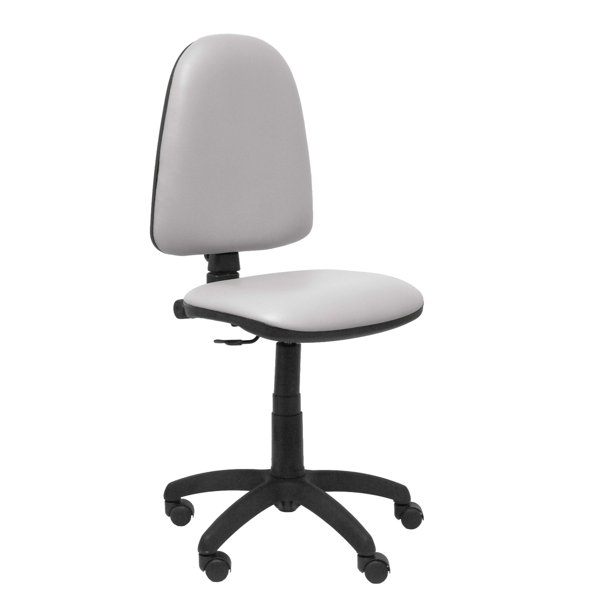 Silla de oficina Piqueras y Crespo Ayna Similpiel - Ref. fabricante 04CPSP220 - Gris Claro