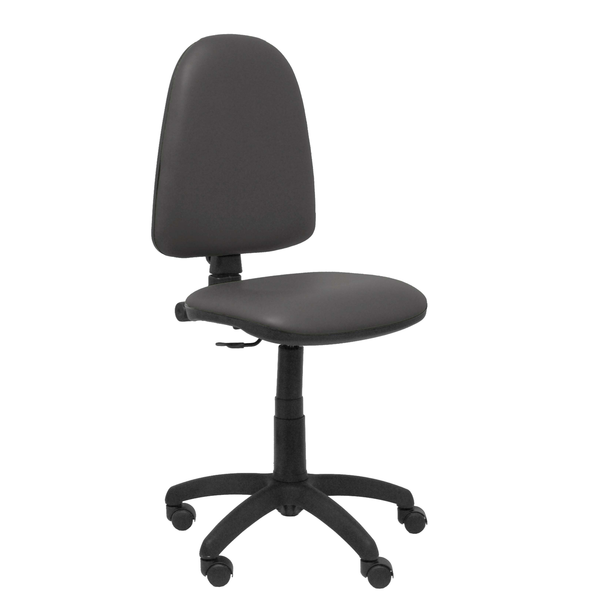 Silla de oficina Piqueras y Crespo Ayna Similpiel - Ref. fabricante 04CPSP220 - Gris Oscuro