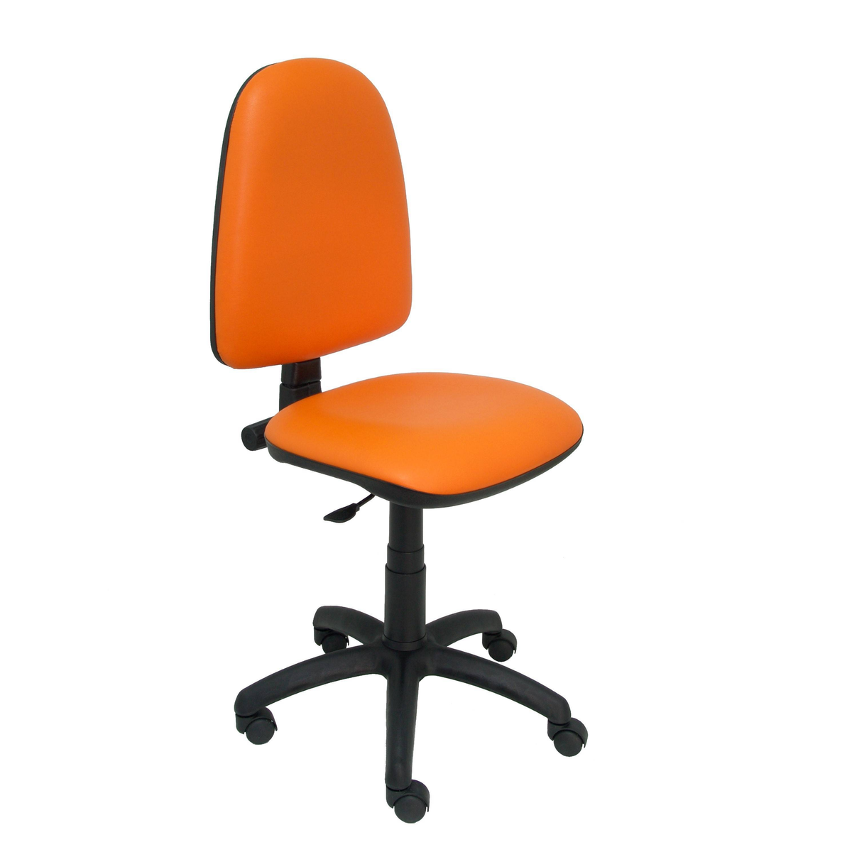 Silla de oficina Piqueras y Crespo Ayna Similpiel - Ref. fabricante 04CPSP220 - Naranja