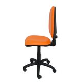 Silla de oficina Piqueras y Crespo Ayna Similpiel - Ref. fabricante 04CPSP220 - Naranja