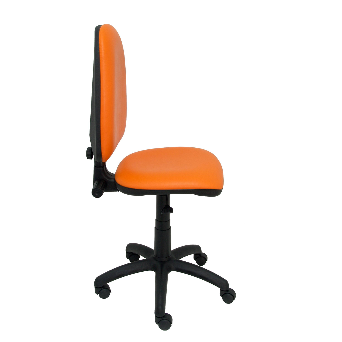 Silla de oficina Piqueras y Crespo Ayna Similpiel - Ref. fabricante 04CPSP220 - Naranja