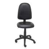 Silla de oficina Piqueras y Crespo Ayna Similpiel - Ref. fabricante 04CPSP220 - Negro