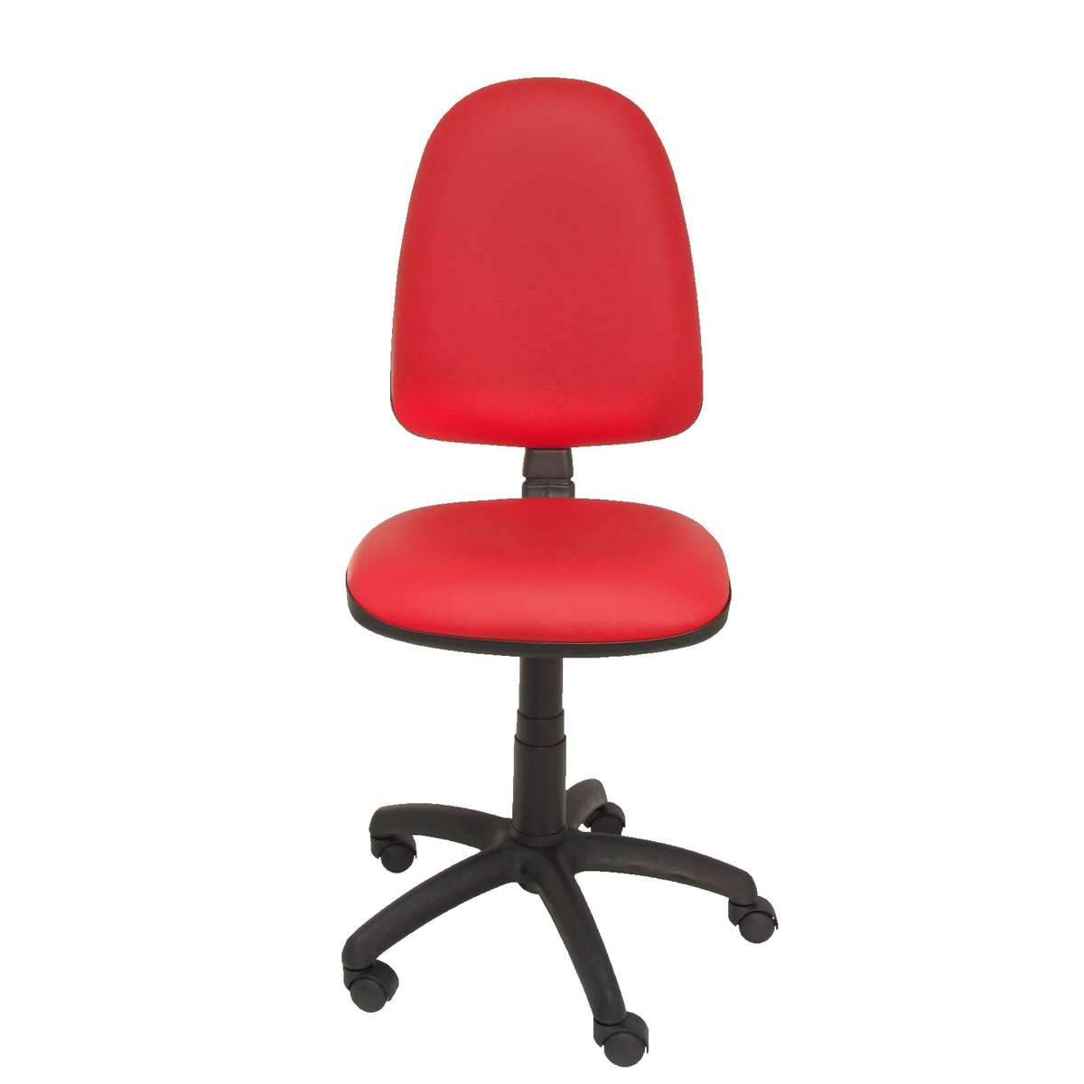 Silla de oficina Piqueras y Crespo Ayna Similpiel - Ref. fabricante 04CPSP220 - Rojo