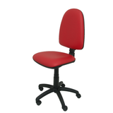 Silla de oficina Piqueras y Crespo Ayna Similpiel - Ref. fabricante 04CPSP220 - Rojo