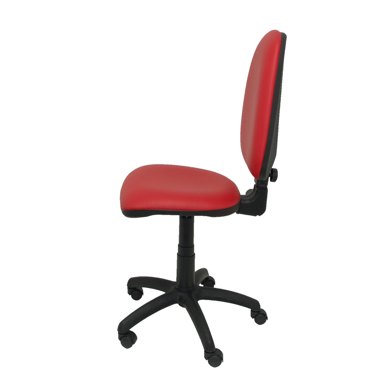 Silla de oficina Piqueras y Crespo Ayna Similpiel - Ref. fabricante 04CPSP220 - Rojo