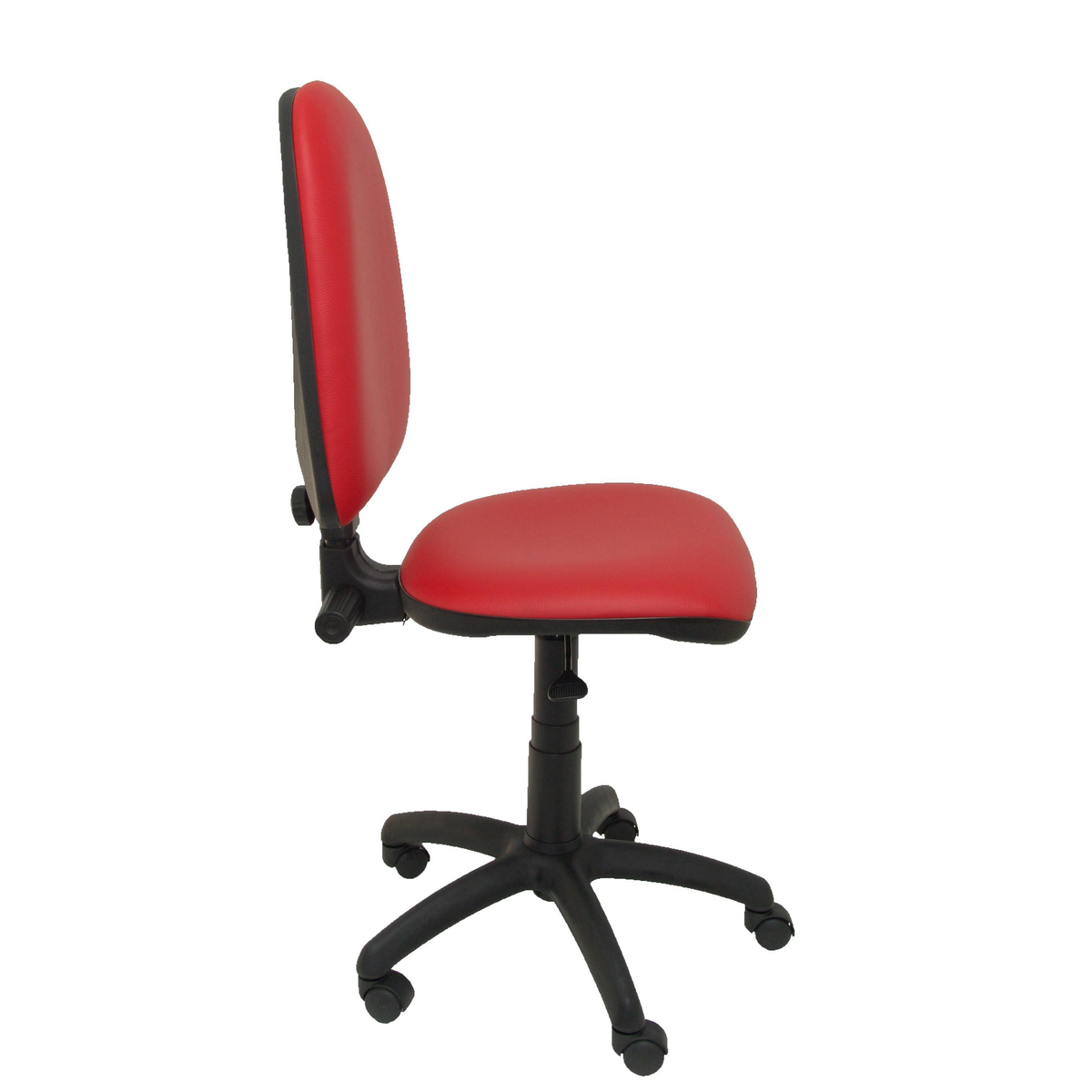 Silla de oficina Piqueras y Crespo Ayna Similpiel - Ref. fabricante 04CPSP220 - Rojo