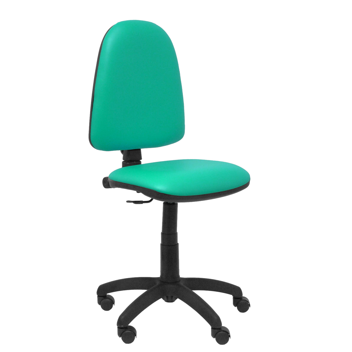 Silla de oficina Piqueras y Crespo Ayna Similpiel - Ref. fabricante 04CPSP220 - Turquesa