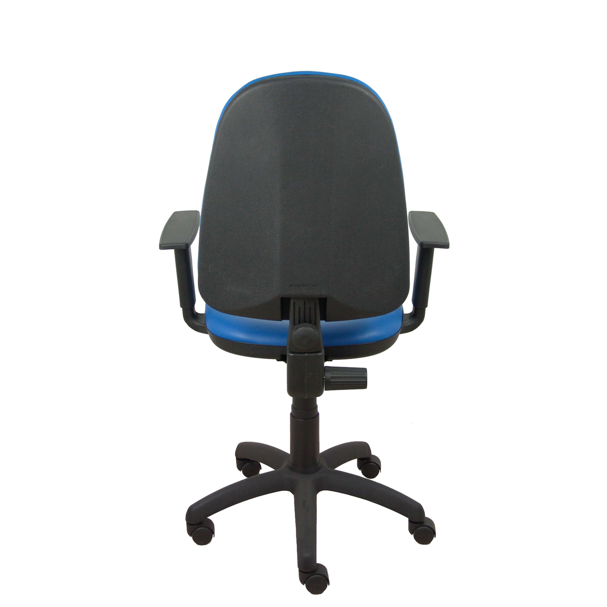 Silla de oficina Piqueras y Crespo Ayna Similpiel - Brazos - Ref. fabricante 04CPSP100B10 - Azul