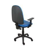 Silla de oficina Piqueras y Crespo Ayna Similpiel - Brazos - Ref. fabricante 04CPSP100B10 - Azul