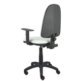 Silla de oficina Piqueras y Crespo Ayna Similpiel - Brazos - Ref. fabricante 04CPSP100B10 - Blanco