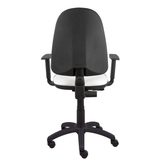 Silla de oficina Piqueras y Crespo Ayna Similpiel - Brazos - Ref. fabricante 04CPSP100B10 - Blanco