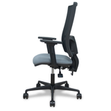 Silla de oficina Piqueras y Crespo Bormate Malla + Bali - Ref. fabricante 405ASM840B100B2B68R65L - Gris
