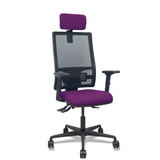 Silla de oficina Piqueras y Crespo Bormate Malla + - Ref. fabricante 405ASM840B100B2B68R65CRL - Morado