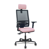 Silla de oficina Piqueras y Crespo Bormate Malla + - Ref. fabricante 405ASM840B100B2B68R65CRL - Rosa