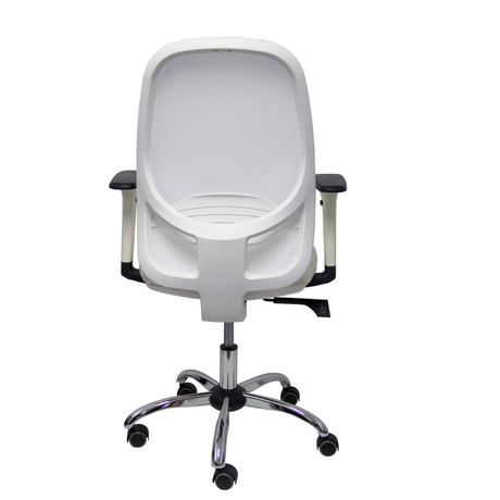 Silla de oficina Piqueras y Crespo Cilanco Blanca Malla + - Ref. fabricante 354SBM10SP10B354CRRP - Blanco
