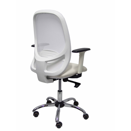 Silla de oficina Piqueras y Crespo Cilanco Blanca Malla + - Ref. fabricante 354SBM10SP10B354CRRP - Blanco