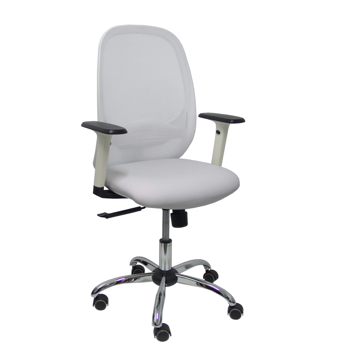 Silla de oficina Piqueras y Crespo Cilanco Blanca Malla + - Ref. fabricante 354SBM10SP10B354CRRP - Gris