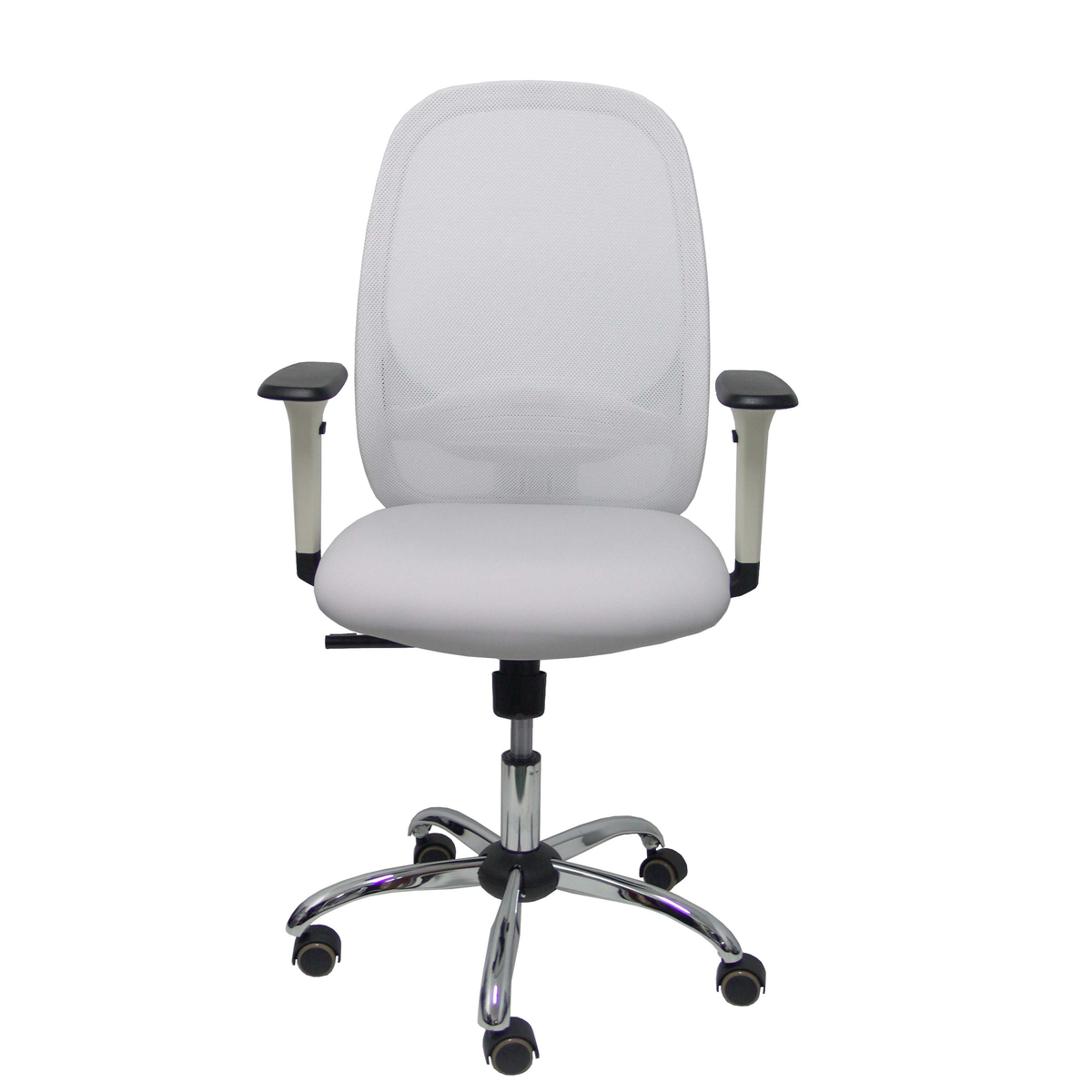 Silla de oficina Piqueras y Crespo Cilanco Blanca Malla + - Ref. fabricante 354SBM10SP10B354CRRP - Gris