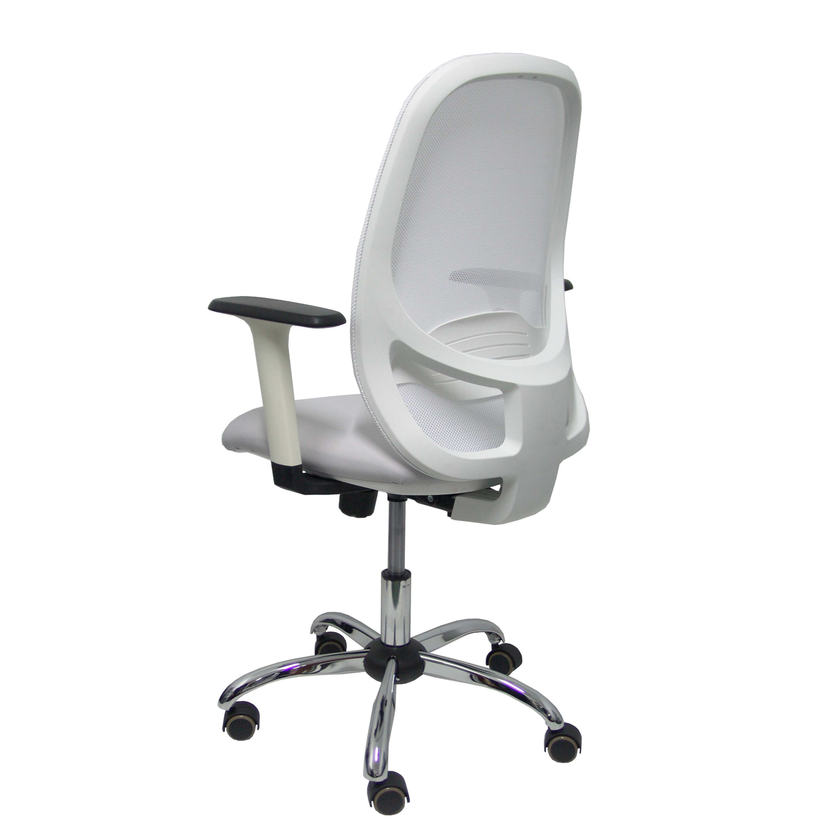 Silla de oficina Piqueras y Crespo Cilanco Blanca Malla + - Ref. fabricante 354SBM10SP10B354CRRP - Gris