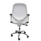 Silla de oficina Piqueras y Crespo Cilanco Blanca Malla + - Ref. fabricante 354SBM10SP10B354CRRP - Gris