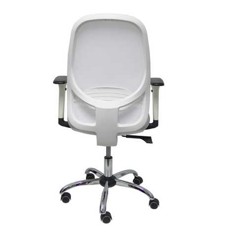 Silla de oficina Piqueras y Crespo Cilanco Blanca Malla + - Ref. fabricante 354SBM10SP10B354CRRP - Gris