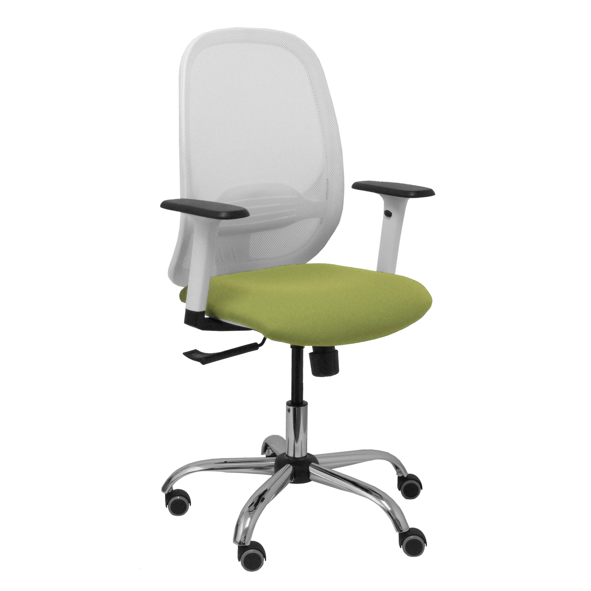 Silla de oficina Piqueras y Crespo Cilanco Blanca Malla + - Ref. fabricante 354SBM10B100B354CRRP - Verde Oliva