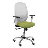Silla de oficina Piqueras y Crespo Cilanco Blanca Malla + - Ref. fabricante 354SBM10B100B354CRRP - Verde Oliva