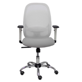 Silla de oficina Piqueras y Crespo Cilanco Blanca Malla + - Ref. fabricante 354SBM10B39B354CRRP - Gris Claro