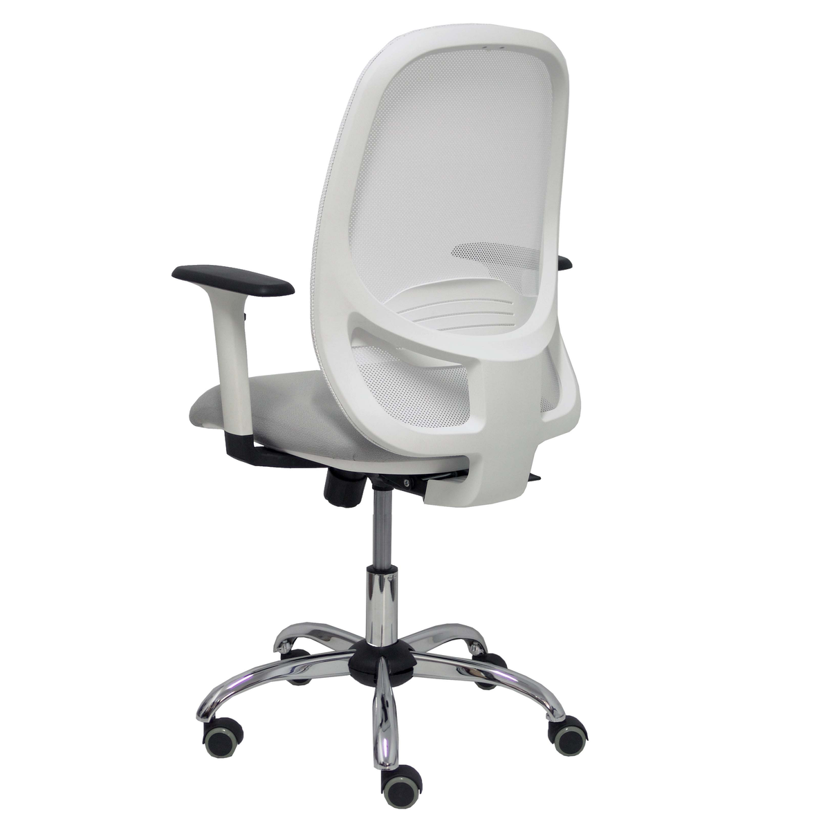 Silla de oficina Piqueras y Crespo Cilanco Blanca Malla + - Ref. fabricante 354SBM10B39B354CRRP - Gris Claro