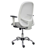 Silla de oficina Piqueras y Crespo Cilanco Blanca Malla + - Ref. fabricante 354SBM10B39B354CRRP - Gris Claro