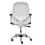 Silla de oficina Piqueras y Crespo Cilanco Blanca Malla + - Ref. fabricante 354SBM10B39B354CRRP - Gris Claro