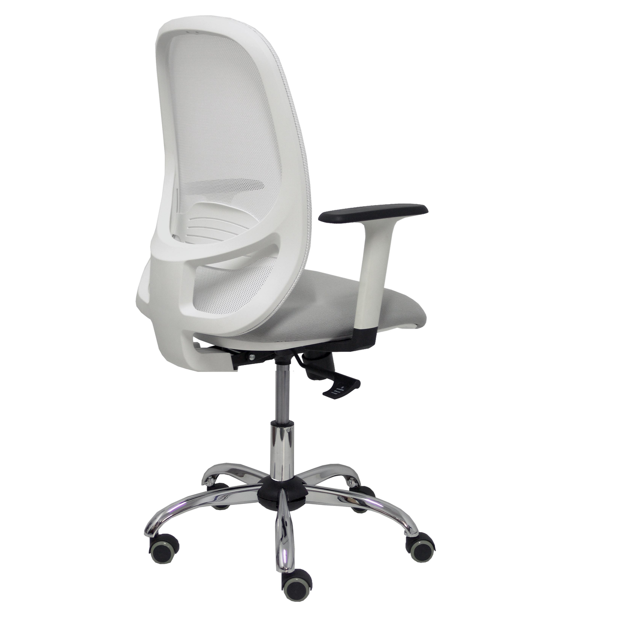 Silla de oficina Piqueras y Crespo Cilanco Blanca Malla + - Ref. fabricante 354SBM10B39B354CRRP - Gris Claro