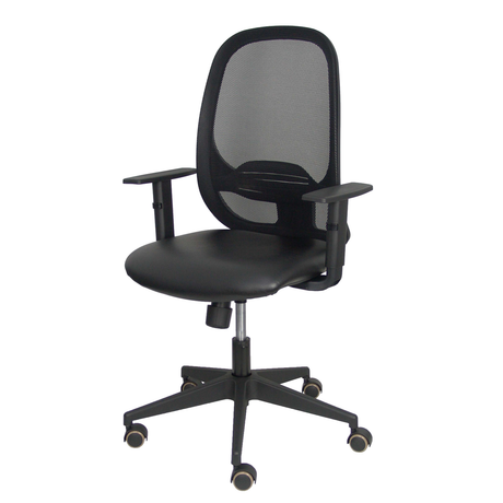 Silla de oficina Piqueras y Crespo Cilanco Negra Malla + - Ref. fabricante 354SNM840SP840B10CRP - Negro