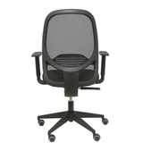 Silla de oficina Piqueras y Crespo Cilanco Negra Malla + Bali - Brazos regulables - Negro