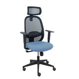 Silla de oficina Piqueras y Crespo Cilanco Negra Malla + - Ref. fabricante 354SNM840B100B10CRPCR - Azul Cielo