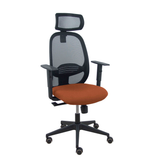 Silla de oficina Piqueras y Crespo Cilanco Negra Malla + - Ref. fabricante 354SNM840B100B10CRPCR - Marron