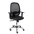 Silla de oficina Piqueras y Crespo Cilanco Negra Malla - Ref. fabricante 354SNM840SP840B10CCRRN - Negro